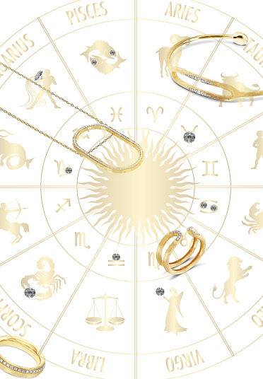 Ювелирный гороскоп - бриллианты для знаков зодиака